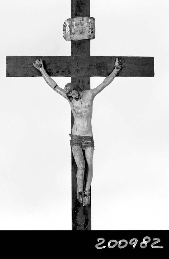 Cristo crocifisso (statua) - ambito bolognese (secc. XVIII/ XIX)