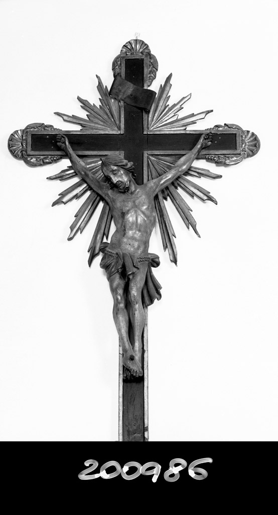 Cristo crocifisso (scultura) - ambito bolognese (sec. XVIII)