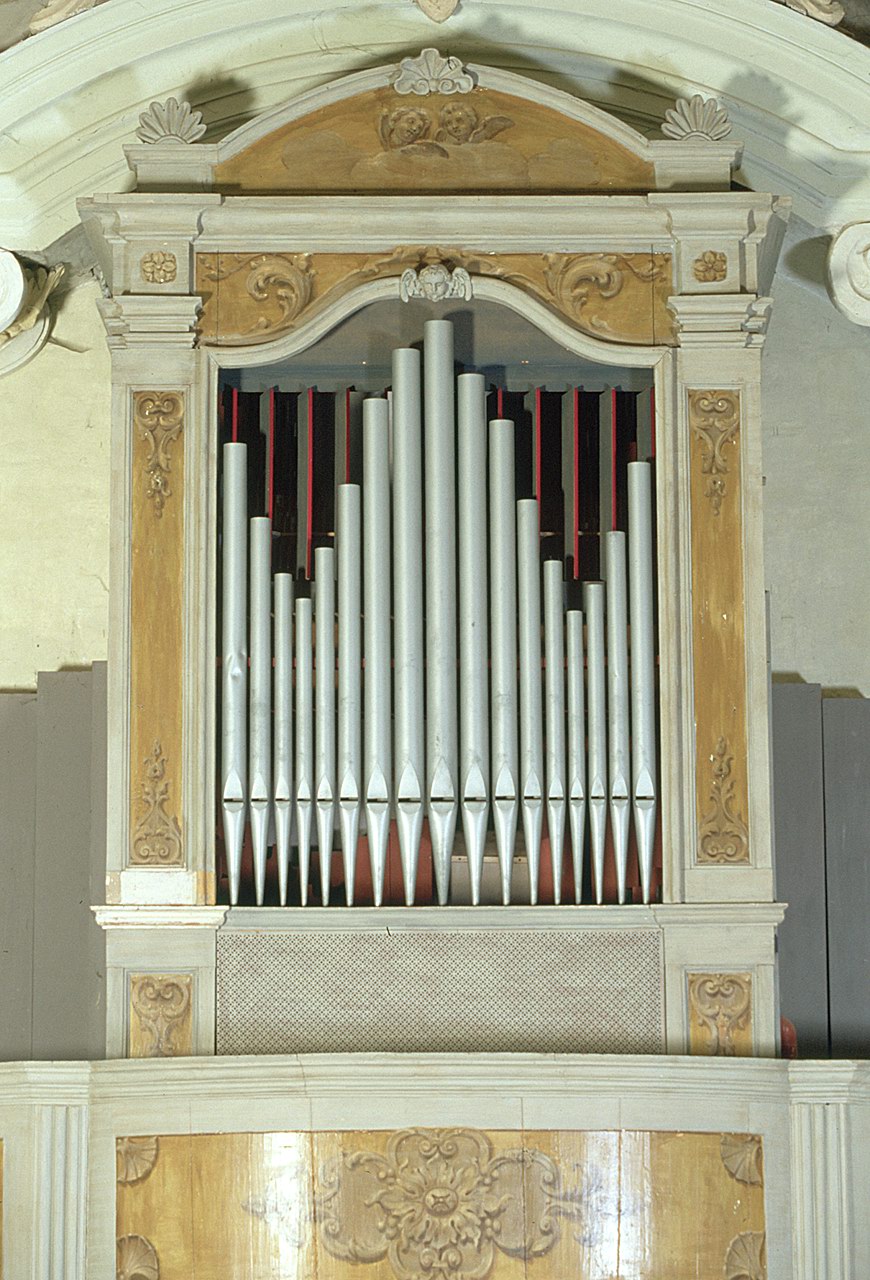 cassa d'organo - manifattura ferrarese (sec. XVIII)