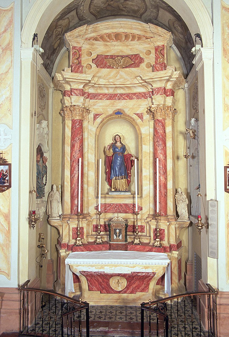 altare - manifattura ferrarese (sec. XVIII)