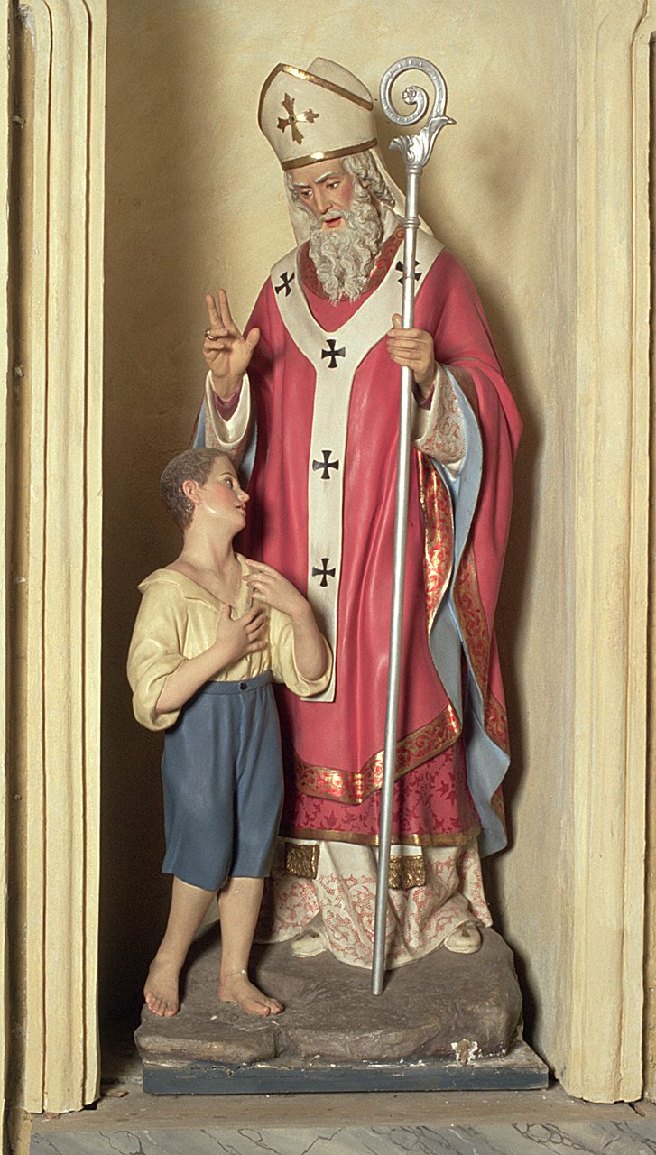 San Biagio (statua) - produzione italiana (sec. XIX)