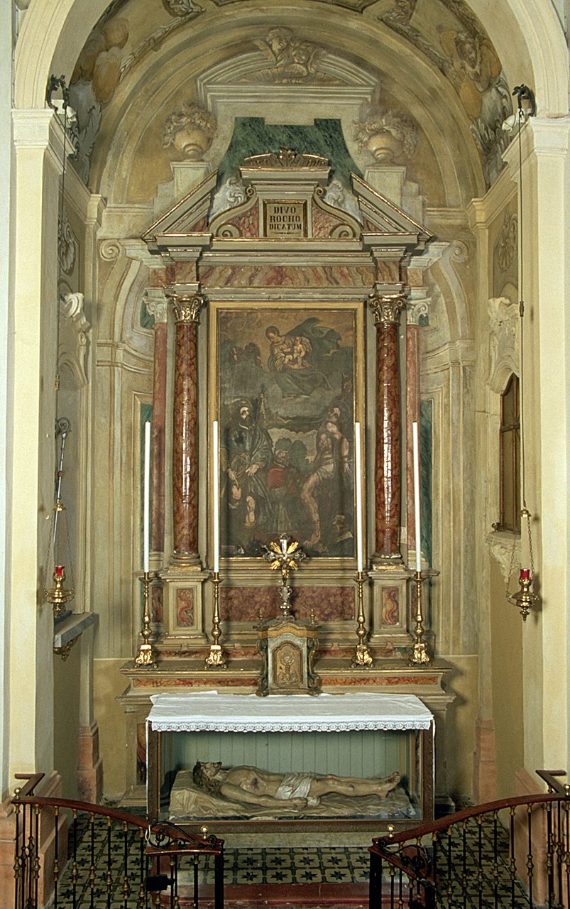 altare - manifattura ferrarese (sec. XVIII)