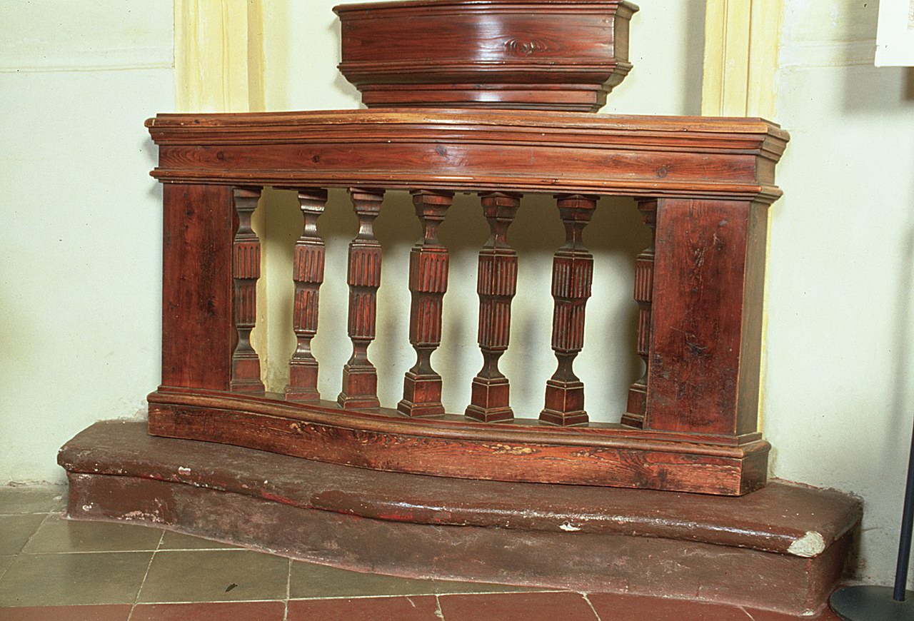 balaustrata - manifattura ferrarese (sec. XIX)