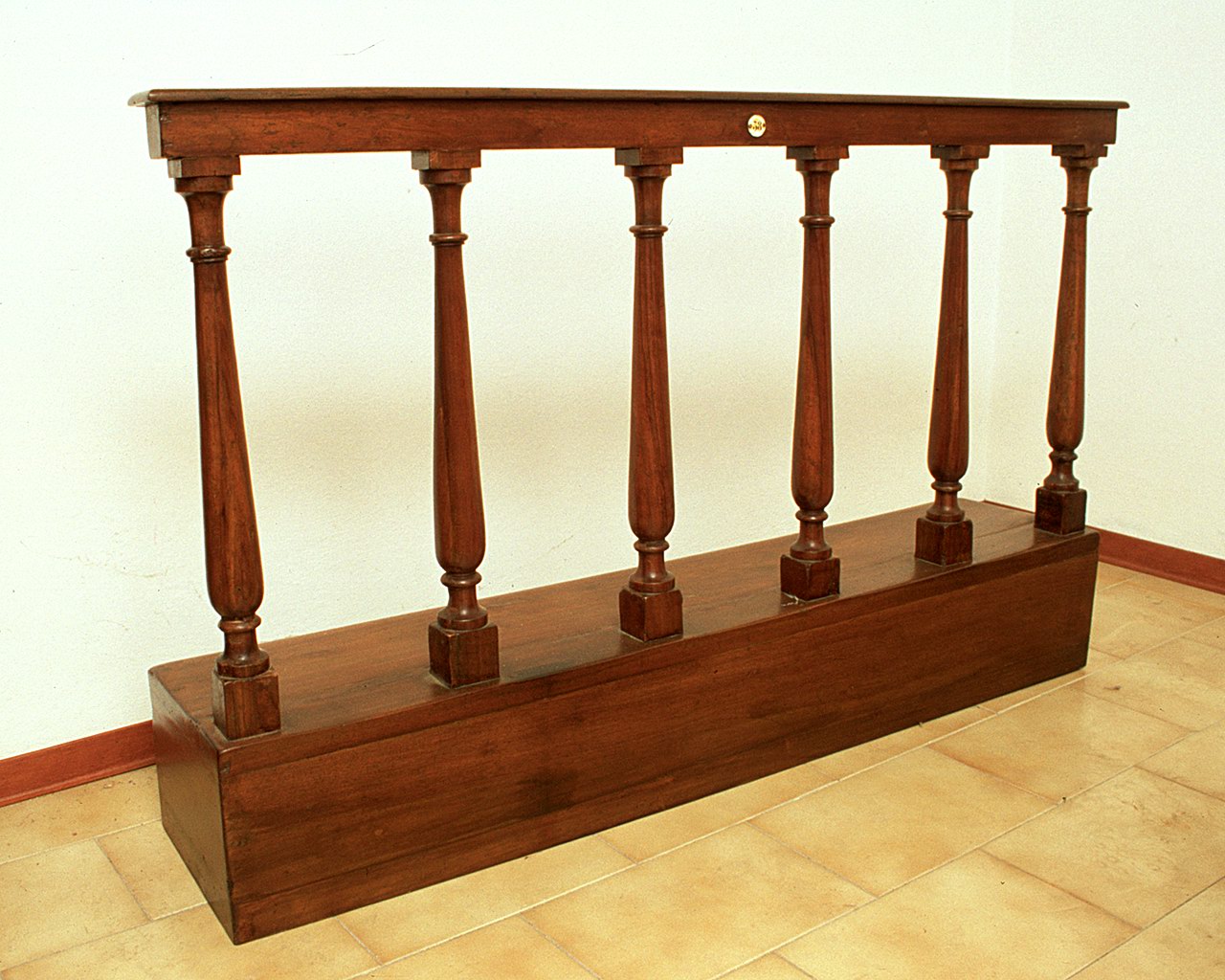 balaustrata - manifattura ferrarese (seconda metà sec. XIX)