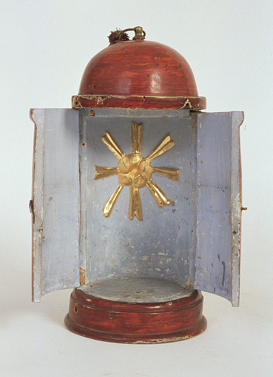 tabernacolo portatile - manifattura ferrarese (prima metà sec. XIX)
