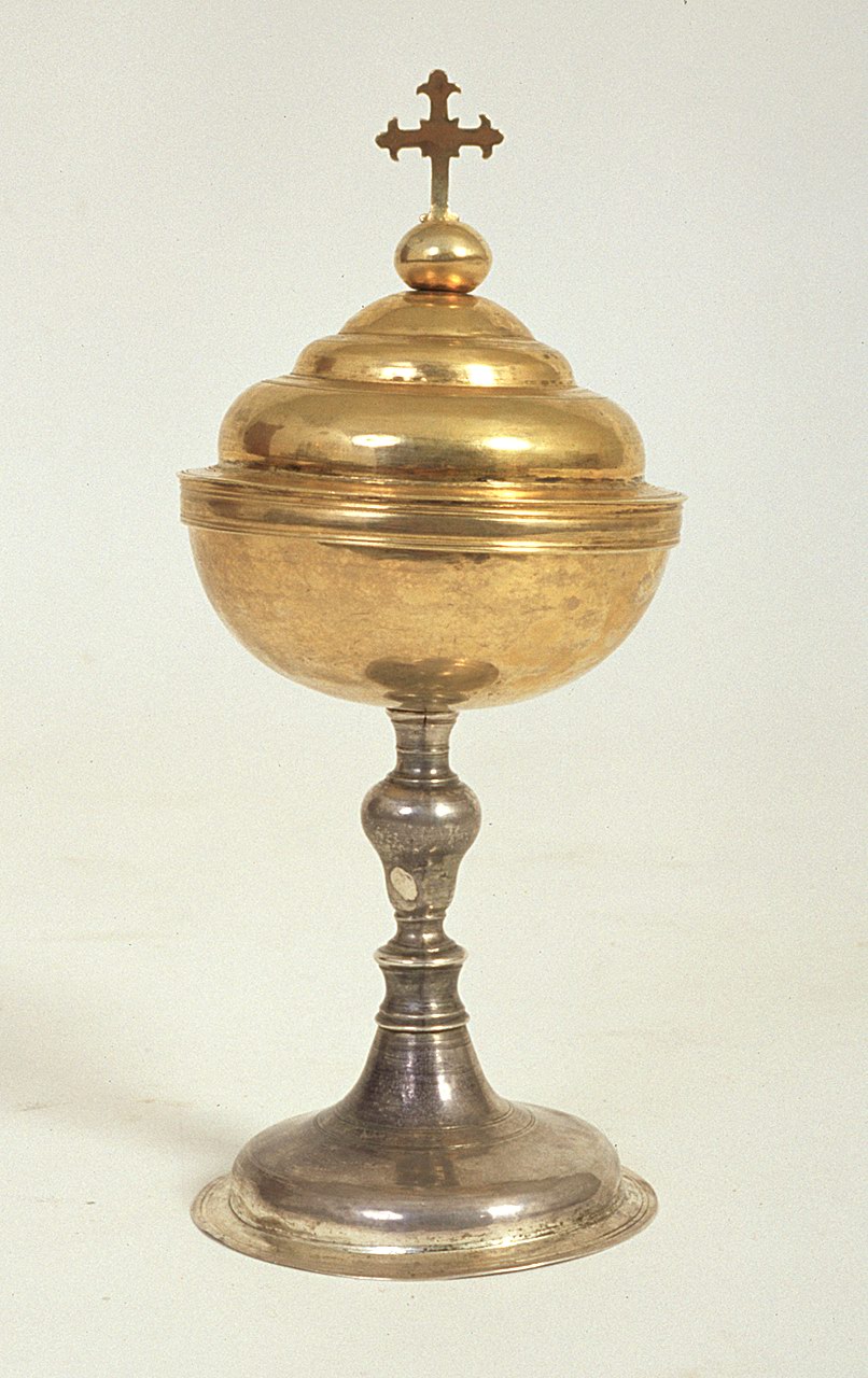 pisside - manifattura ferrarese (sec. XVIII)