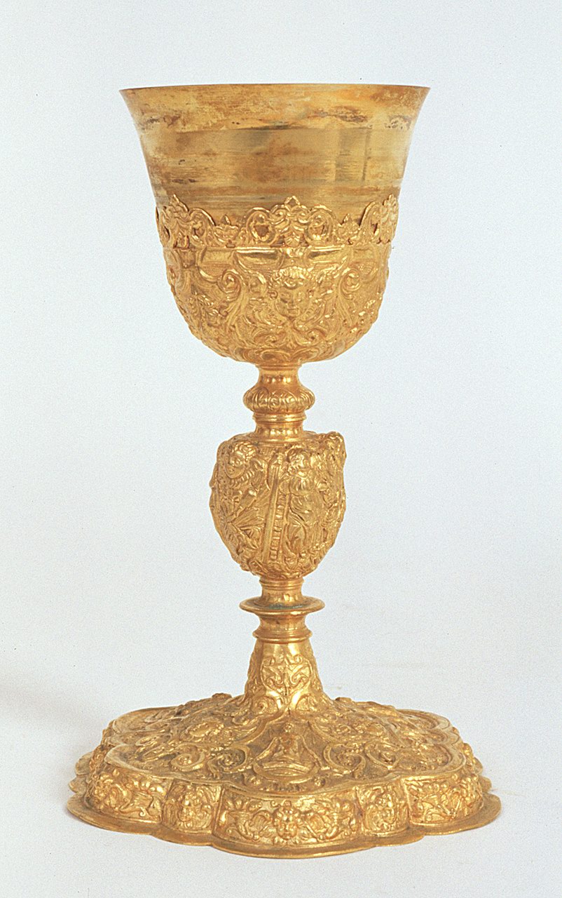 calice - manifattura ferrarese (?) (primo quarto sec. XVII)