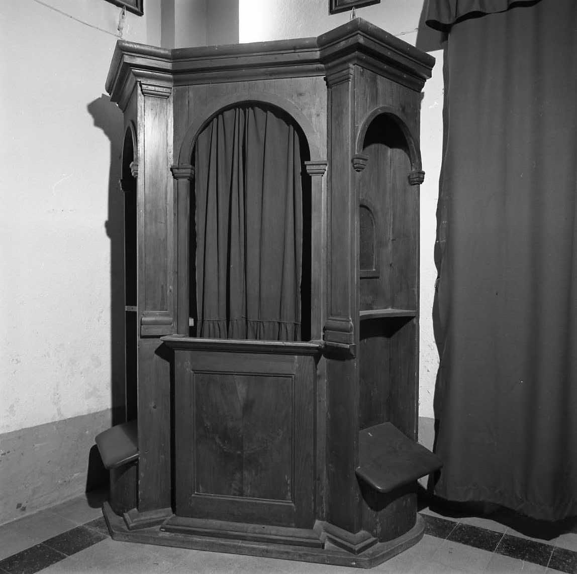 confessionale - bottega emiliano-romagnola (sec. XIX)