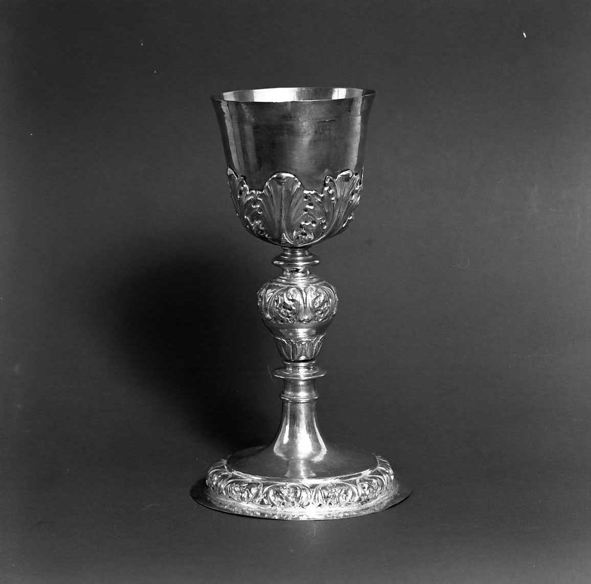 calice - bottega emiliano-romagnola (metà sec. XX)