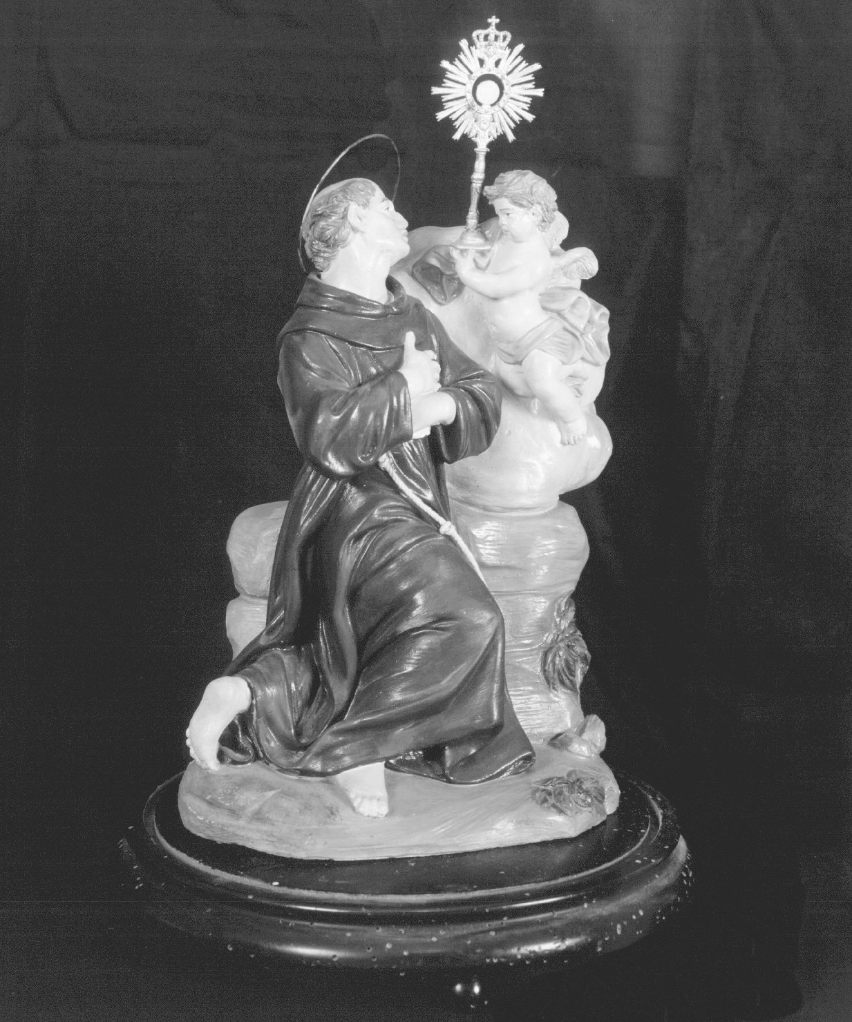 San Pasquale da Baylonne (statuetta devozionale) - ambito emiliano (?) (seconda metà sec. XVIII)