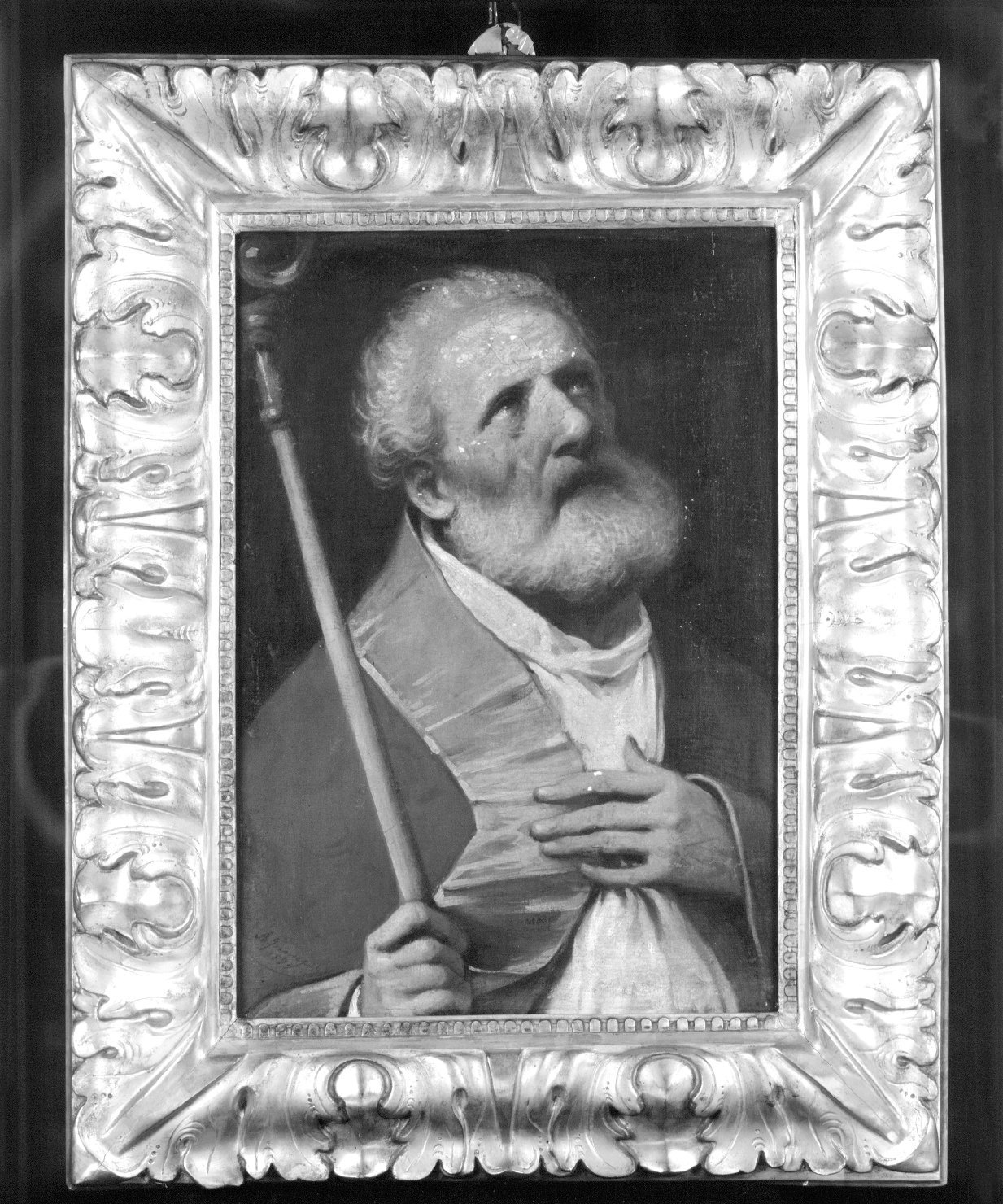 Sant'Agostino (dipinto) di Guardassoni Alessandro (sec. XIX)