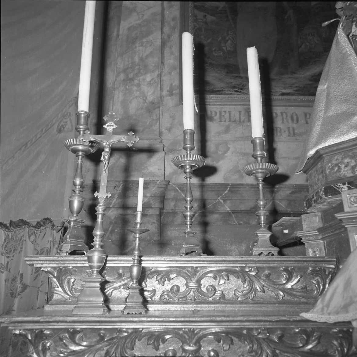 Cristo crocifisso (croce d'altare) - bottega emiliano-romagnola (sec. XVII)