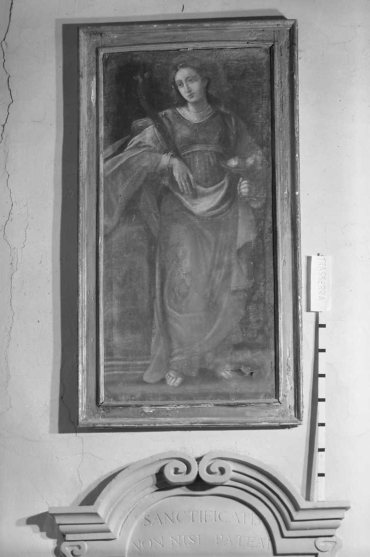 Sant'Agata (dipinto, pendant) - ambito emiliano (sec. XVIII)