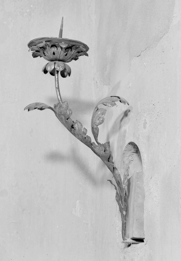 candeliere da parete - produzione emiliana (sec. XIX)