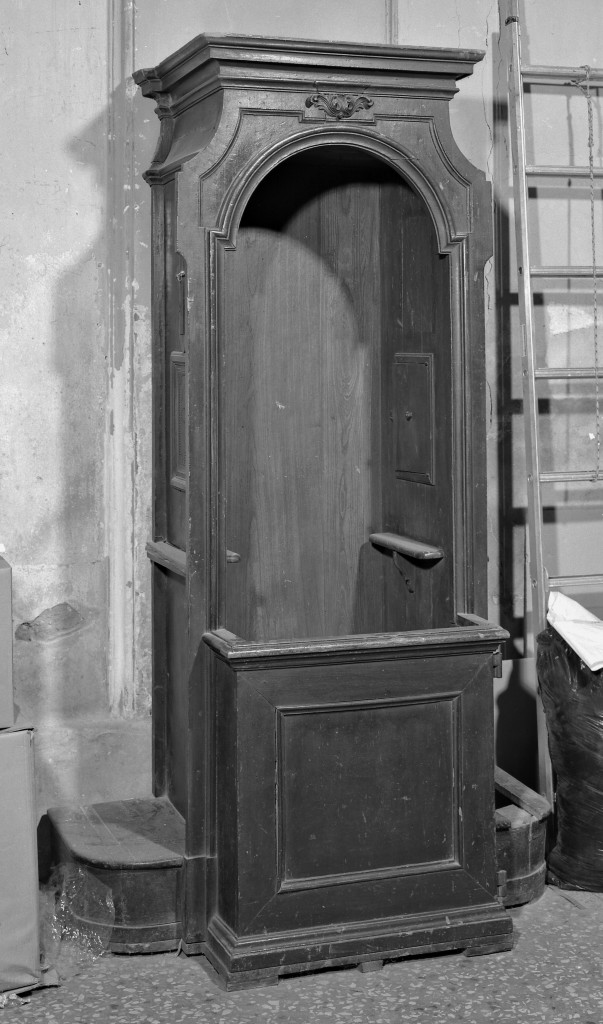 confessionale - produzione emiliana (sec. XIX)