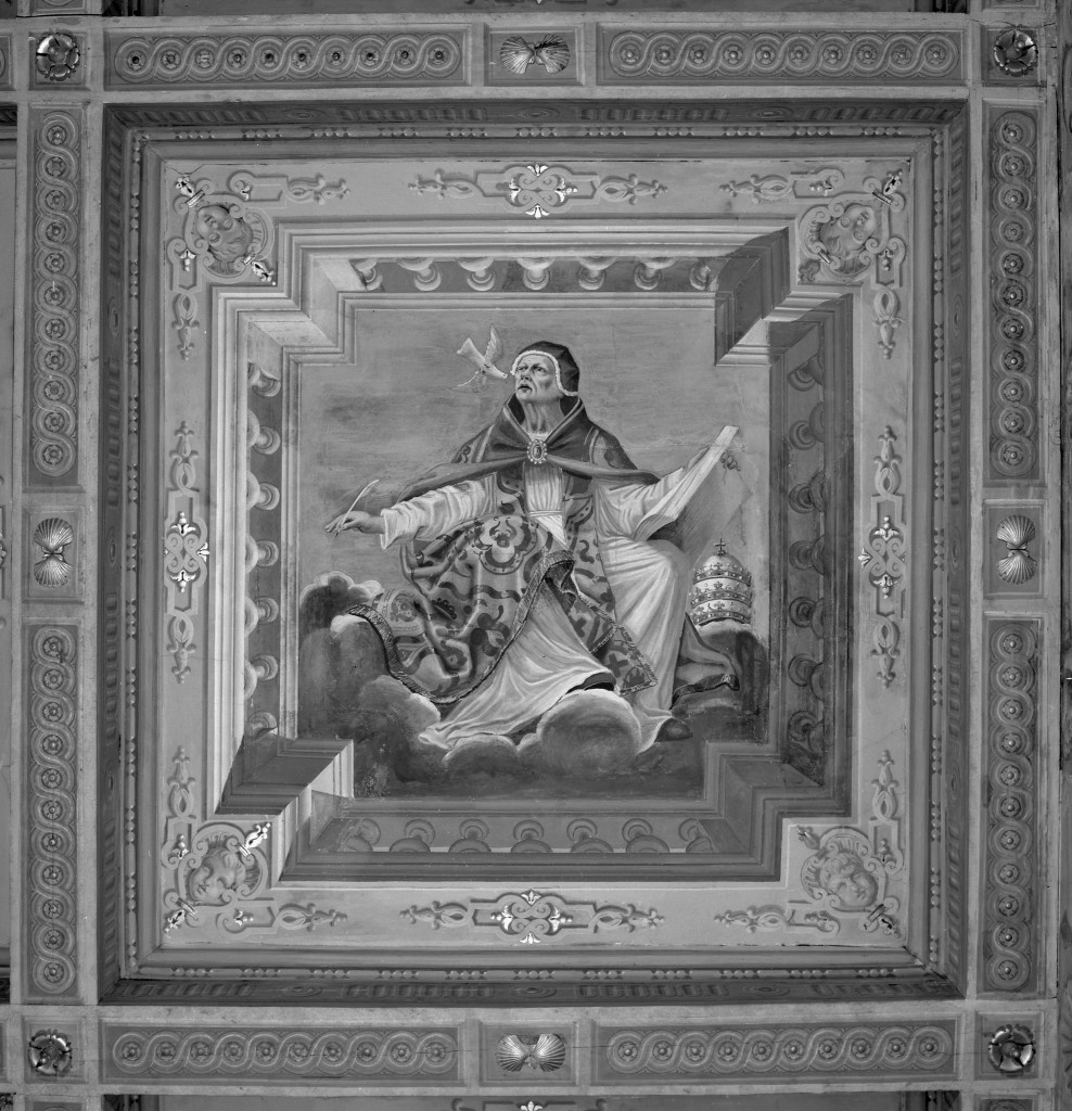 San Gregorio (dipinto, elemento d'insieme) di Canuti Domenico Maria (sec. XVII)