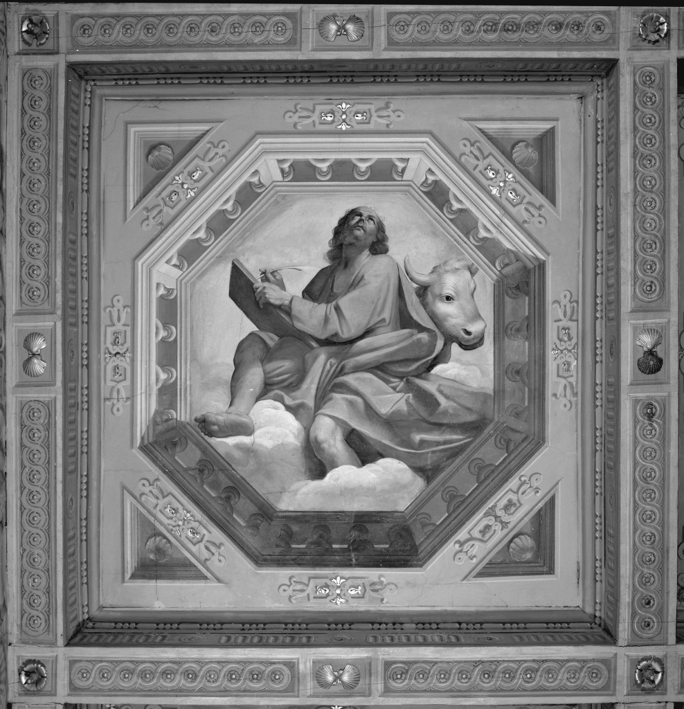 San Luca (dipinto, elemento d'insieme) di Massari Lucio (sec. XVII)