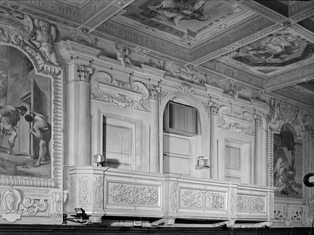 cantoria - manifattura bolognese (sec. XVII)