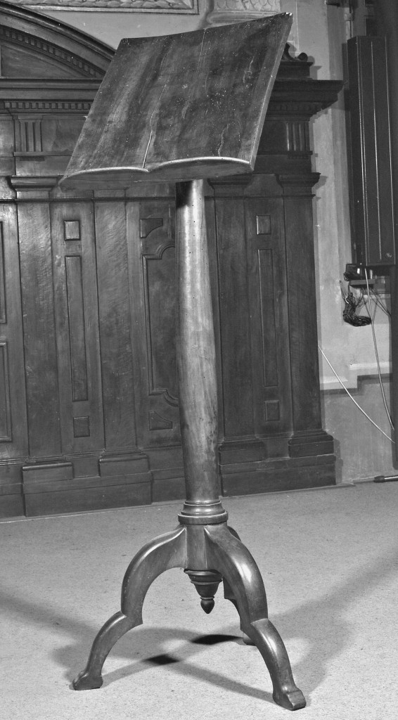 leggio - produzione emiliana (seconda metà sec. XIX)