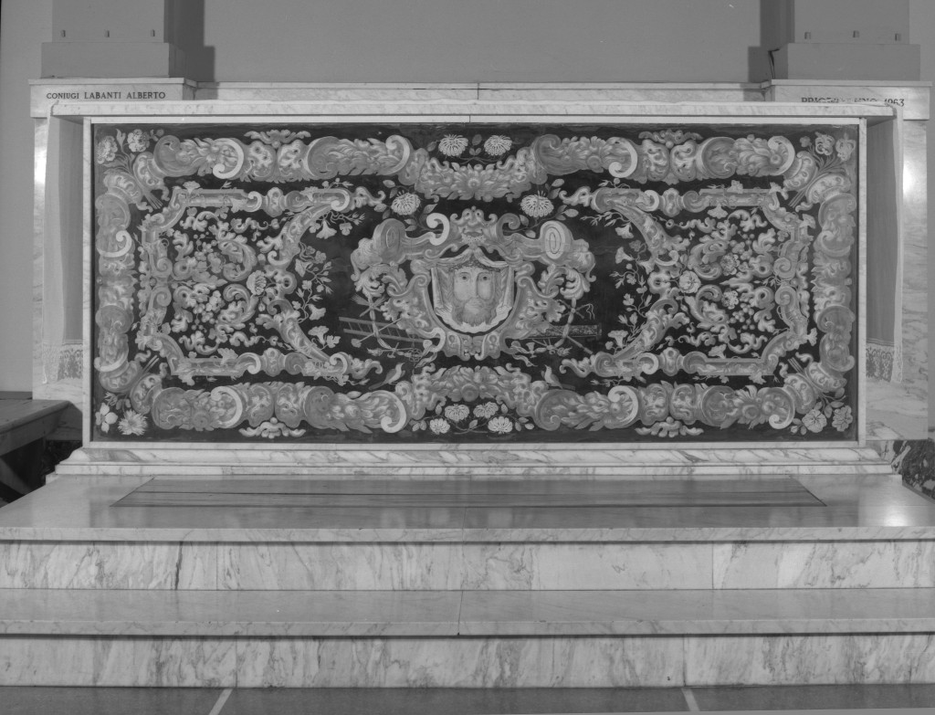 paliotto - manifattura emiliana (prima metà sec. XVIII)