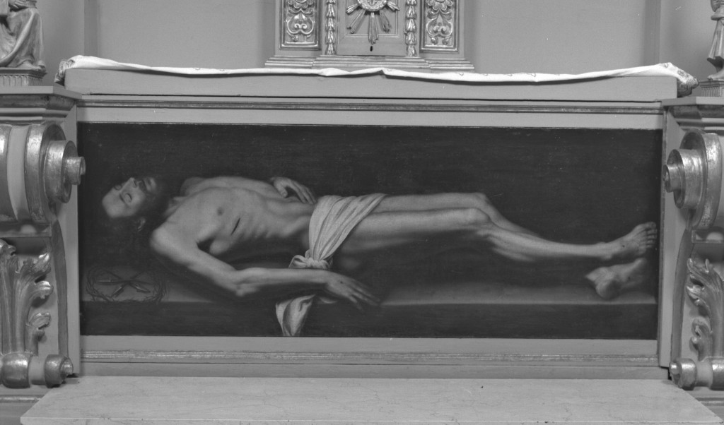 Cristo morto (dipinto) - ambito bolognese (sec. XVIII)