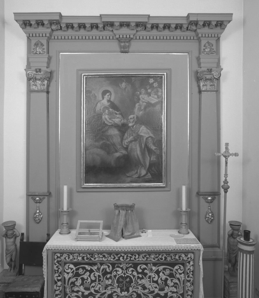 altare - manifattura bolognese (sec. XIX)