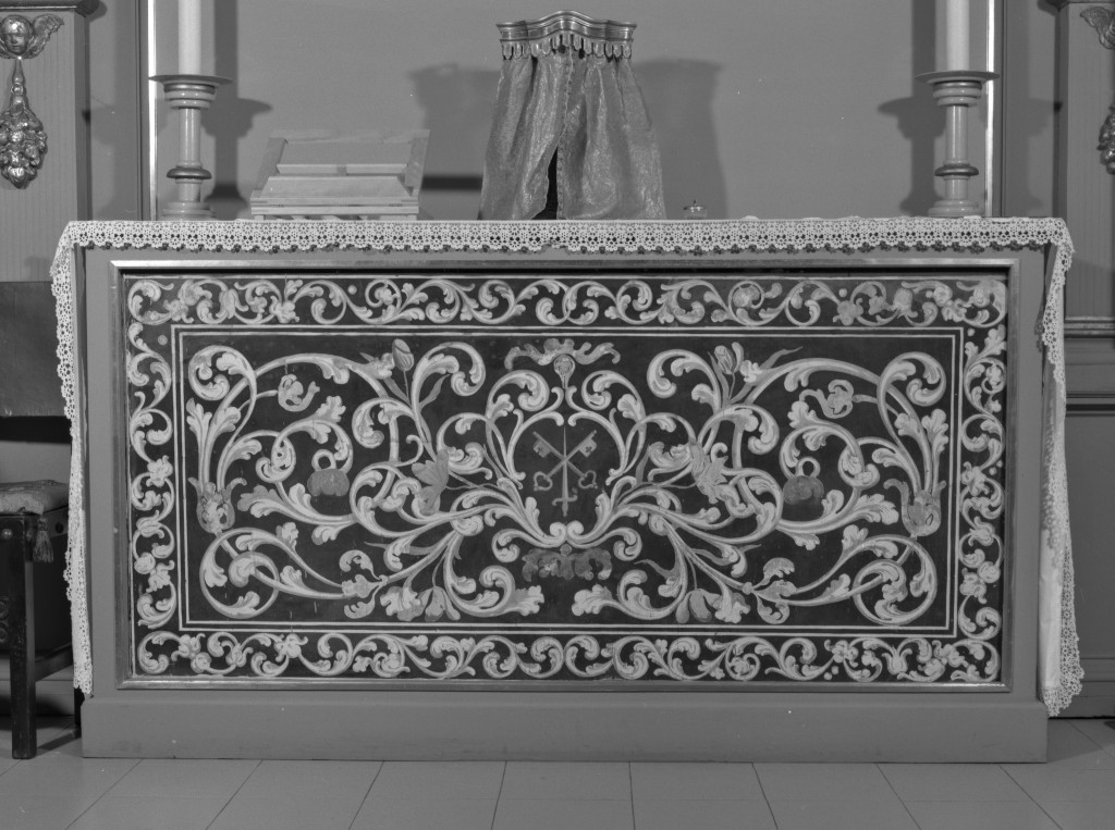 paliotto - manifattura emiliana (metà sec. XVIII)