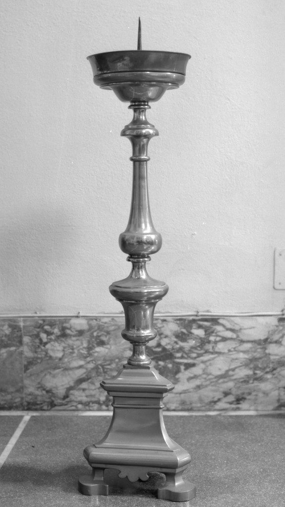 candeliere - manifattura bolognese (sec. XVIII)