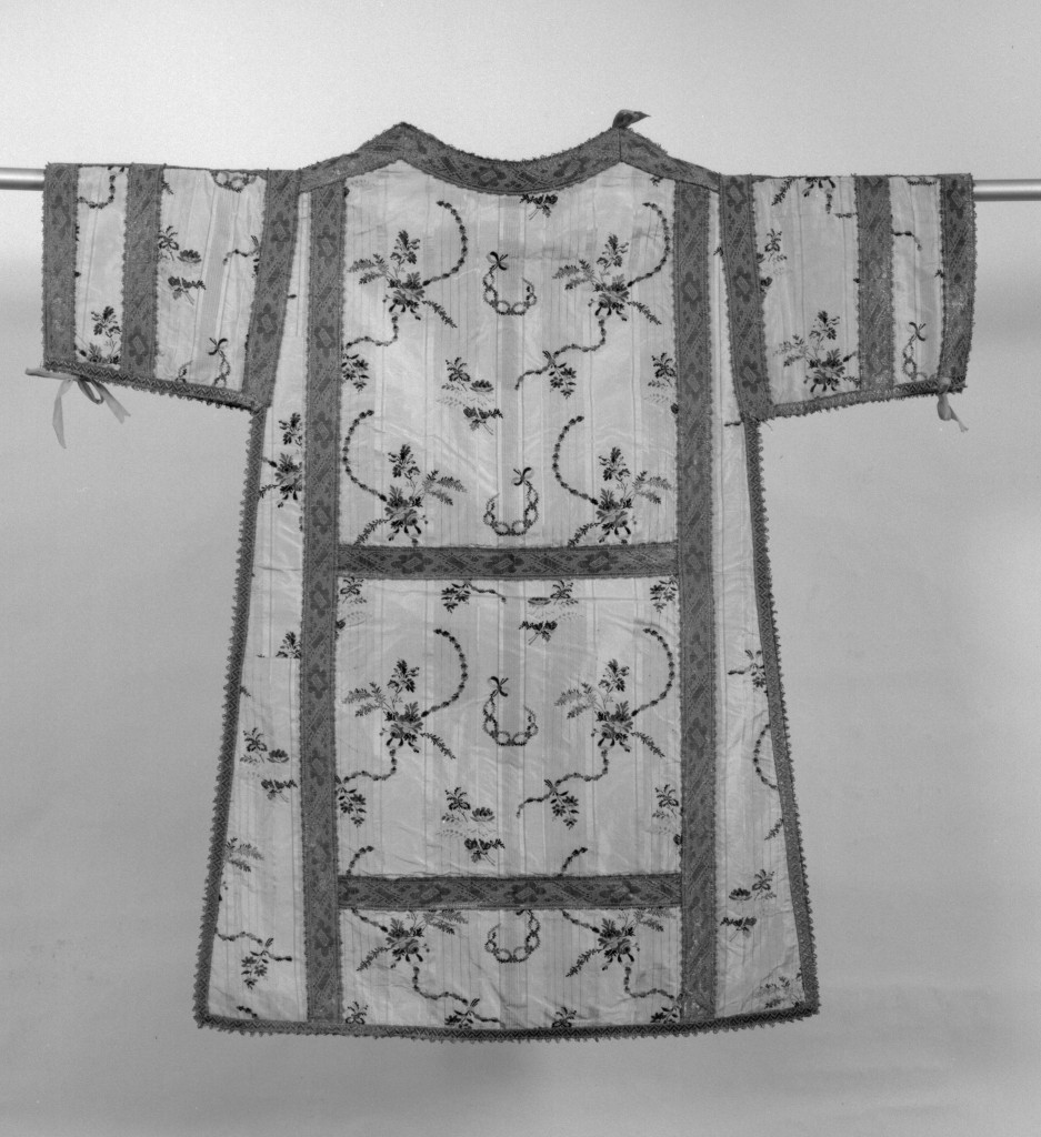 paramento liturgico - in terzo, insieme - manifattura italiana (prima metà sec. XIX)