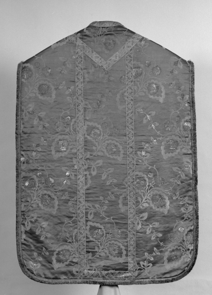 paramento liturgico, insieme - manifattura italiana (seconda metà sec. XIX)