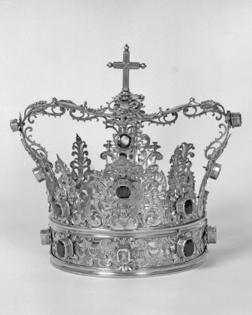 corona da statua - manifattura bolognese (sec. XVII)