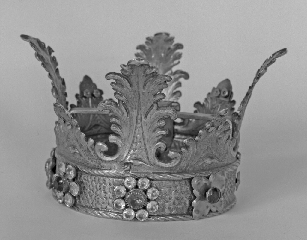 corona da statua - manifattura bolognese (secc. XVIII/ XIX)