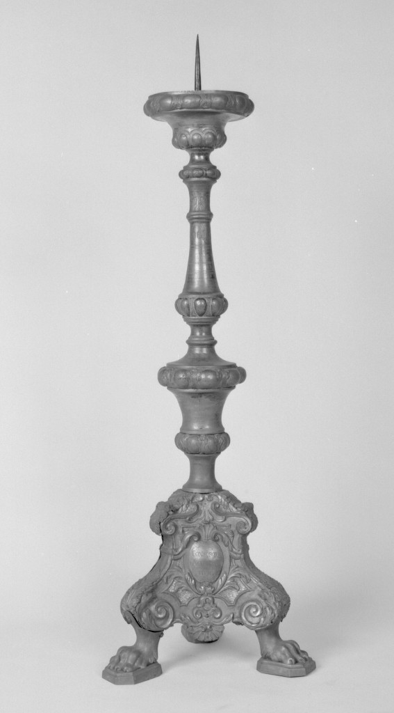 candeliere - manifattura bolognese (sec. XVIII)