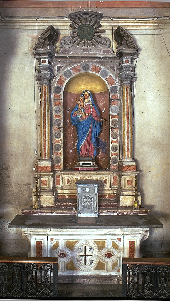 altare - manifattura ferrarese (prima metà sec. XVIII)