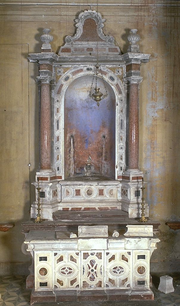 altare - manifattura ferrarese (prima metà sec. XVIII)