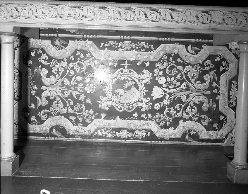 paliotto - bottega emiliano-romagnola (seconda metà sec. XVII)