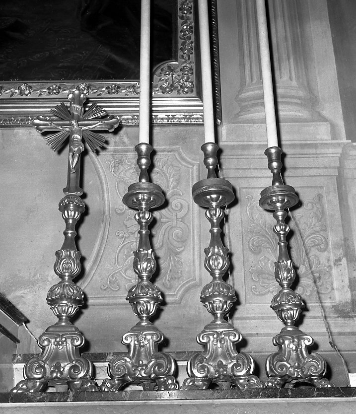 candeliere, serie - bottega emiliano-romagnola (sec. XVIII)