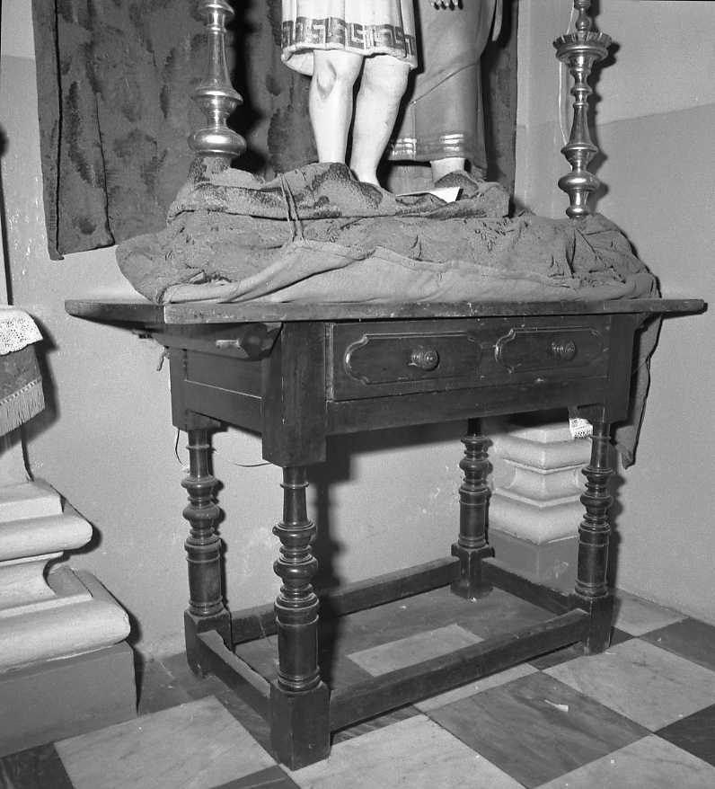 tavolo - bottega emiliano-romagnola (sec. XVII)