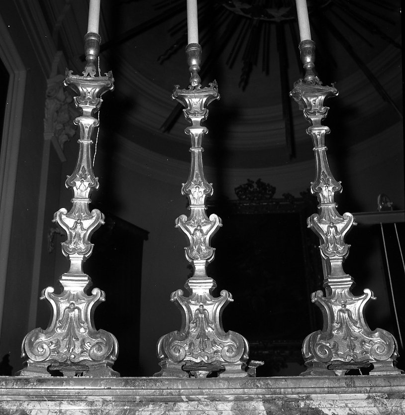 candeliere, serie - bottega emiliano-romagnola (sec. XVIII)