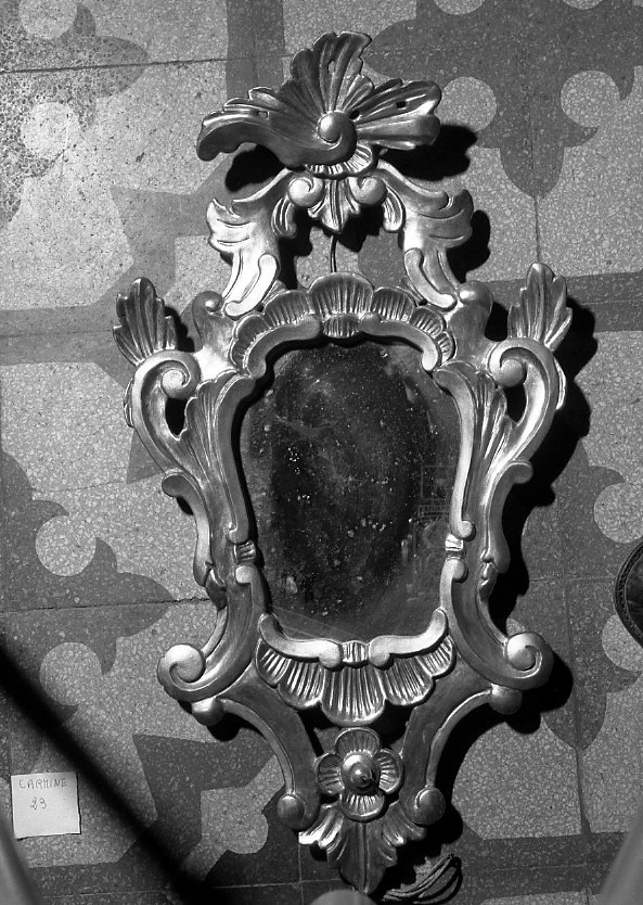 specchiera, serie - bottega emiliano-romagnola (prima metà sec. XX)