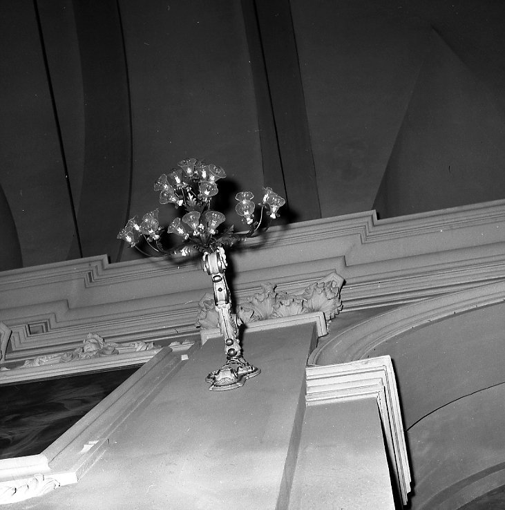 candeliere da parete, serie - bottega emiliano-romagnola (sec. XVIII)