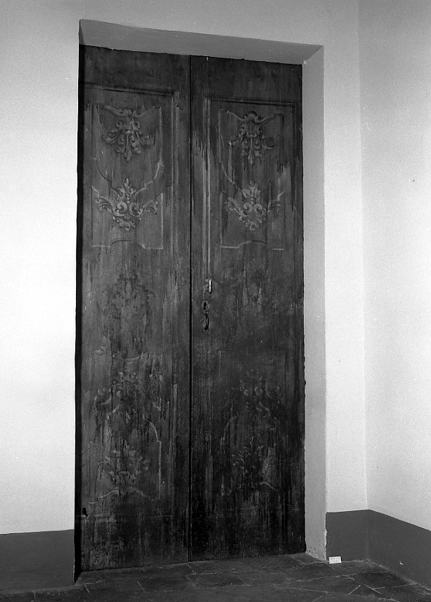 porta - a due battenti - bottega emiliano-romagnola (sec. XVIII)