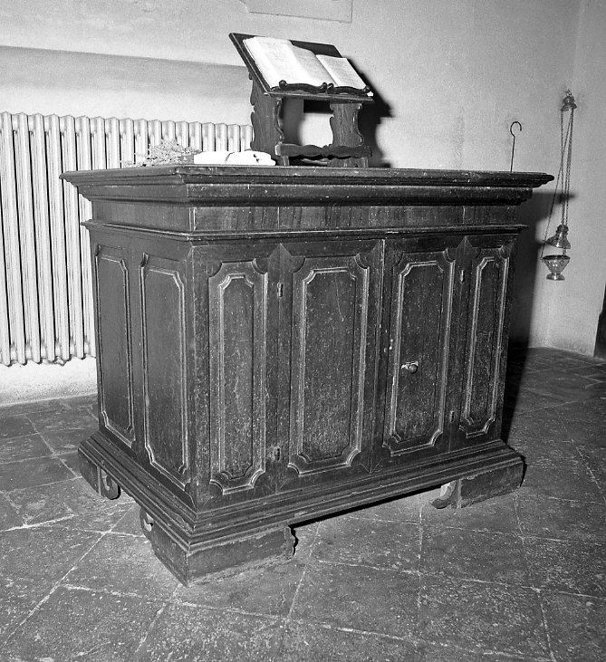 mobile da sacrestia - bottega emiliano-romagnola (sec. XVII)