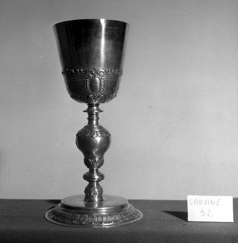 calice - bottega emiliano-romagnola (sec. XVII)