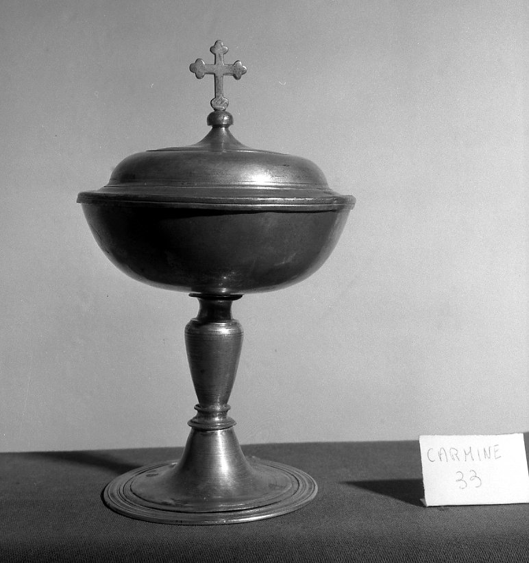 pisside - manifattura emiliano-romagnola (sec. XVII)