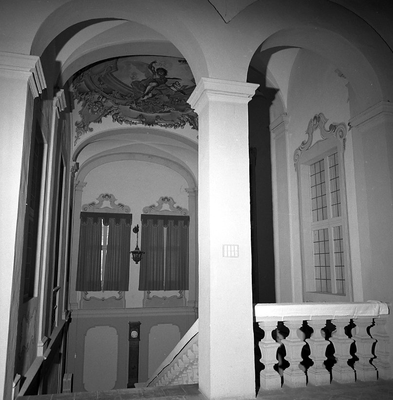 angelo in volo (dipinto) di Gottarelli Angelo (sec. XVIII)