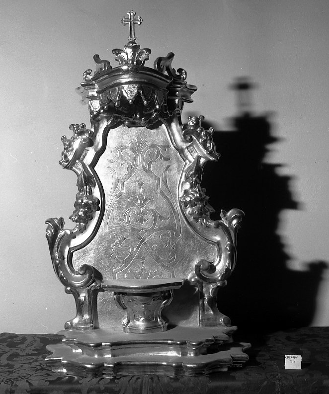 tronetto per esposizione eucaristica - produzione emiliano-romagnola (sec. XVIII)