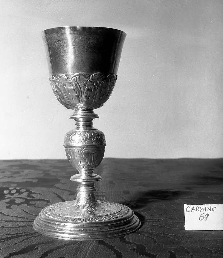 calice - produzione emiliano-romagnola (prima metà sec. XVIII)