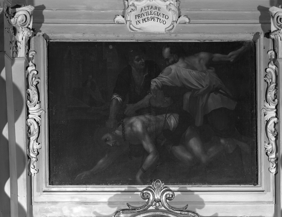 flagellazione di Cristo (dipinto) di Garbieri Lorenzo (attribuito) (prima metà sec. XVII)