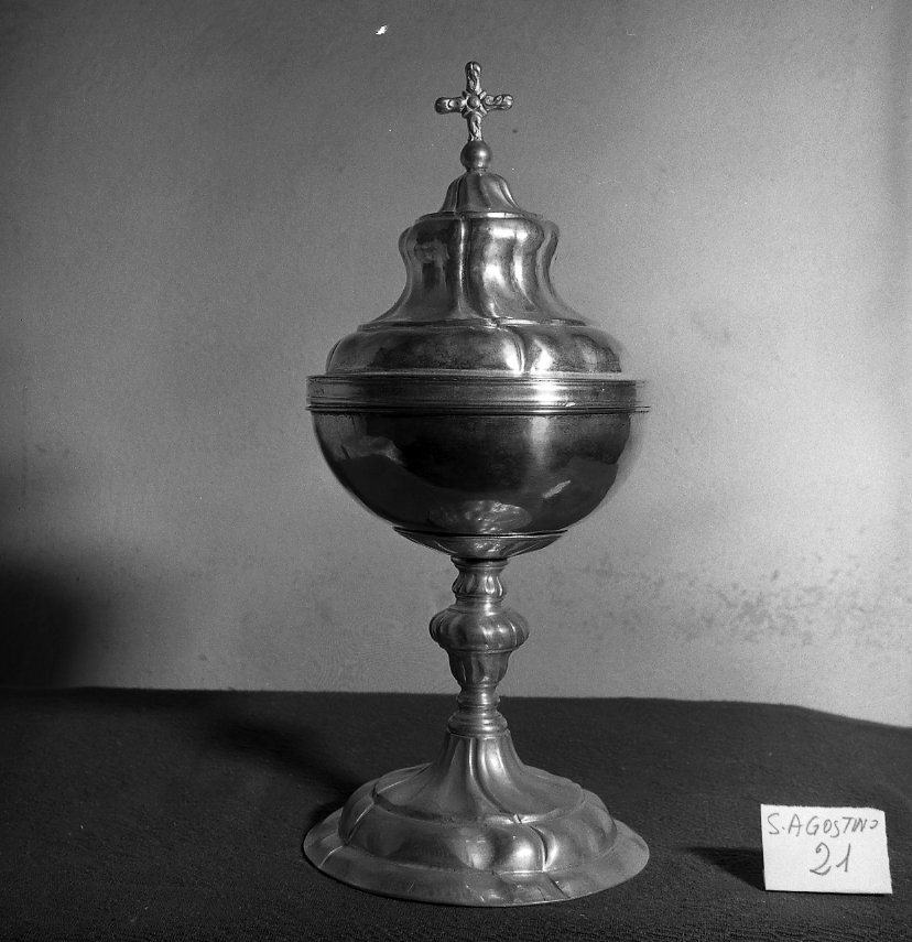 pisside - bottega emiliana (sec. XVIII)